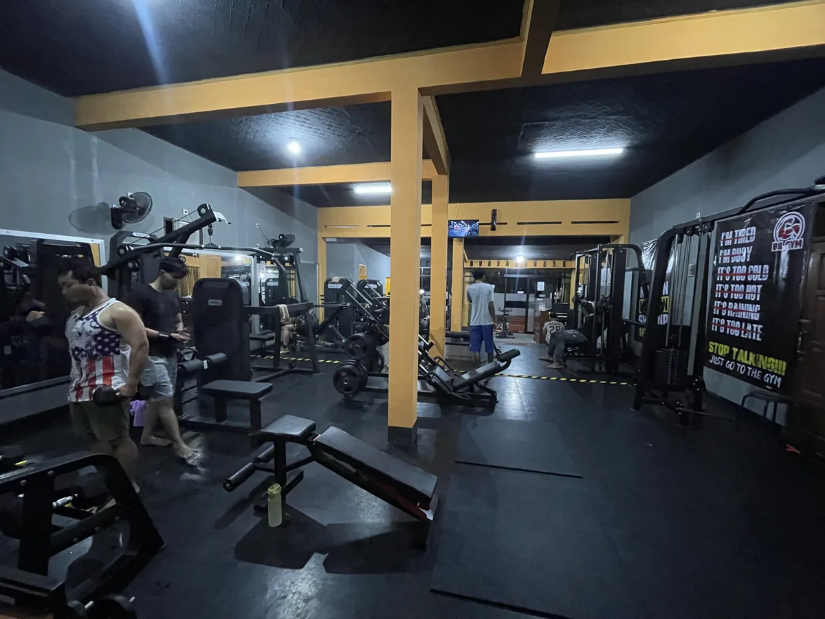 The training floor at Bil Gym Purworejo